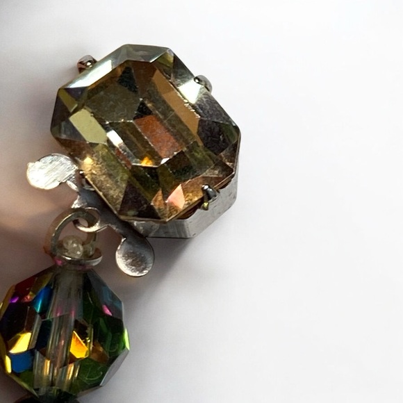 NWT 60’s VINTAGE PAKULA Pearl & Rhinestone Beaded Necklace - Picture 8 of 13